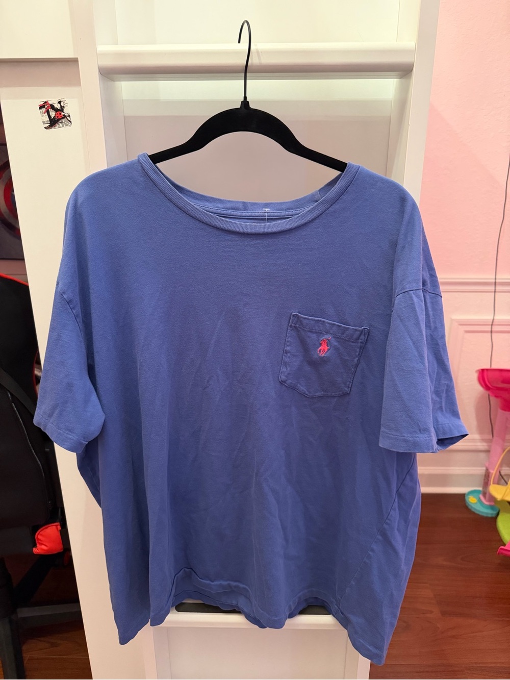 Polo by Ralph Lauren Men’s Blue Pocket T-Shirt XL